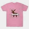 T Shirt Women Christmas Deer Harajuku Print Kawaii Tshirt Summer Short Sleeve Female T-Shirt Top Tee