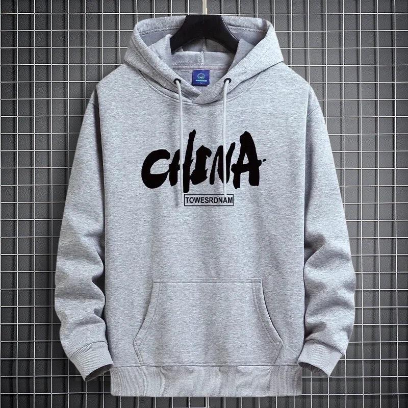 Men's Thickened Velvet Hoodie - Heavyweight Autumn/Winter Style, Warm Youth Trend, Couple Jacket