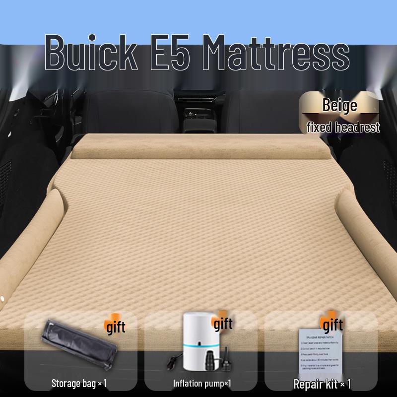 Buick E5 Car Rear Seat Inflatable Mattress - Trunk Bed & Sleeping Pad