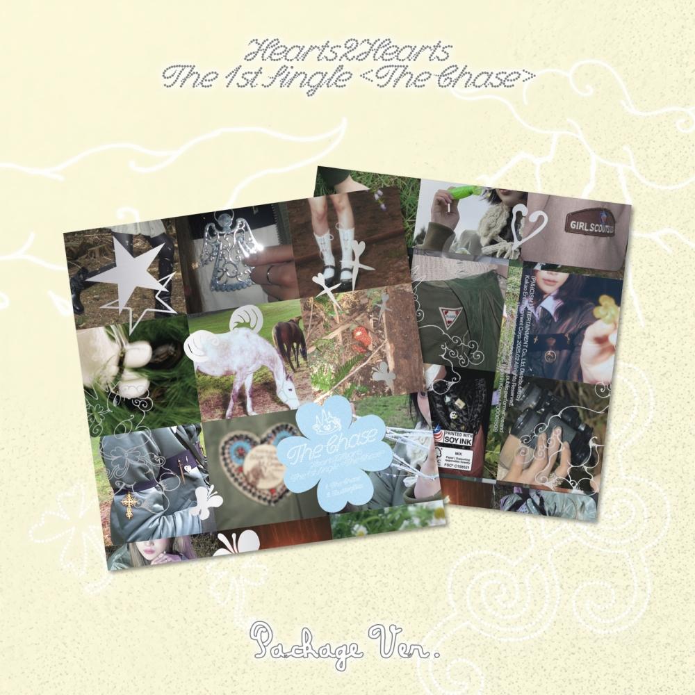 

Hearts2hearts The Chase 1st Single Album Package Ver.