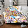 1Pc Lankybox Adventure Blanket For Couch Bed Plush Cozy Fuzzy Blanket Super Soft Warm Blankets For Fall And Winter 091823