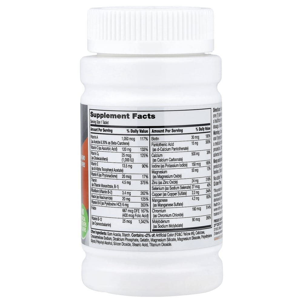 21st Century Sentry One Daily Multivitamin & Multimineral for Women 50+, 100 Tablets