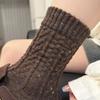 Twist Wool Socks, Idea Yarn Socks, Thickened Fleece, Warm Sleep, Winter Versatile Stack Socks