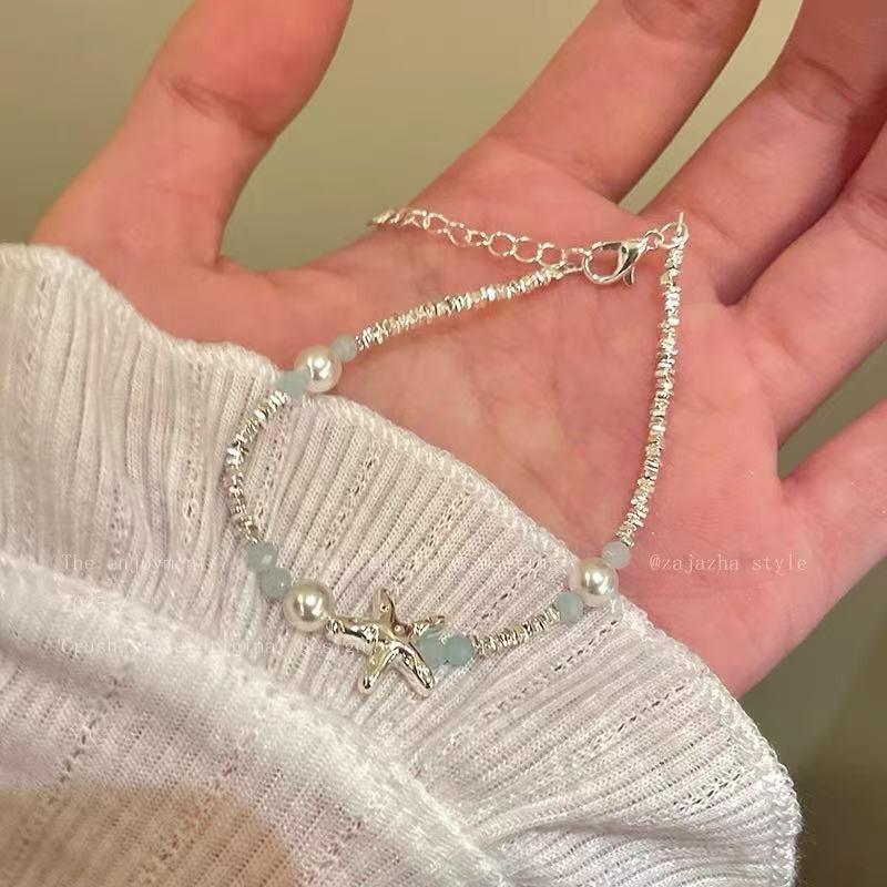 Shell Star Beaded Bracelet - Unique Design, Simple and Fashionable, Individualistic, Versatile and Retro Handcrafted Bracelet