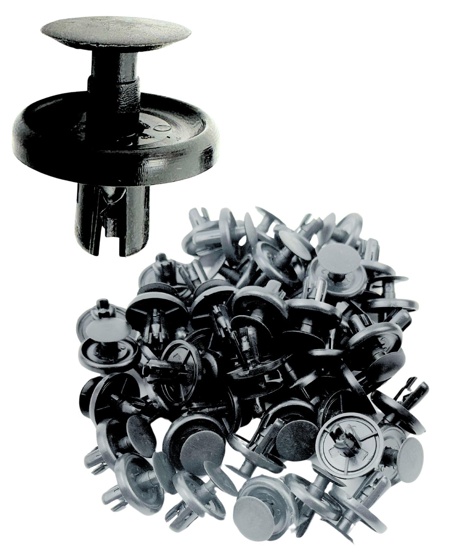 

HTharros Bumper Clip Suzuki Toyota Lexus Daihatsu External Push Rivet Grille Flap Mold 90467-07201 100pcs 100 pieces чёрный