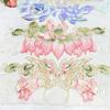 Chinese Style Embroidery Patch Hanfu Cheongsam Decor Trims Collar Waist Lace Shirts Neckline Edge DIY Sewing Accessories