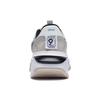 Li Ning Fangyuan Evo Fabric Synthetic Leather Retro Non-Slip Wear-Resistant Reflective Low-Top Running Shoes Men Sneakers White Gray AGCS163-3