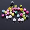 ABS Perforated Pearl-Like Beads for DIY Earrings, Bracelets, Ancient Style Hairpins