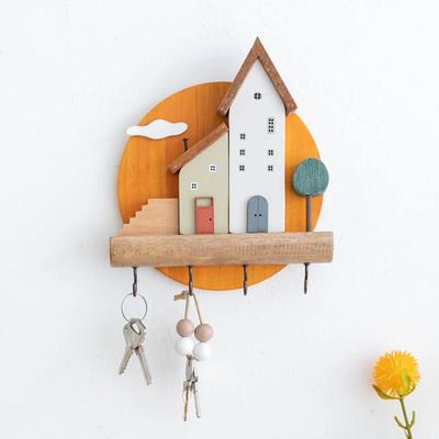 Creative Shoe Cabinet Hook Decoration Entry Wall Hanging Hat Holder Rack Home Decoration Door Entry Porch Wall Key Storage Shelf