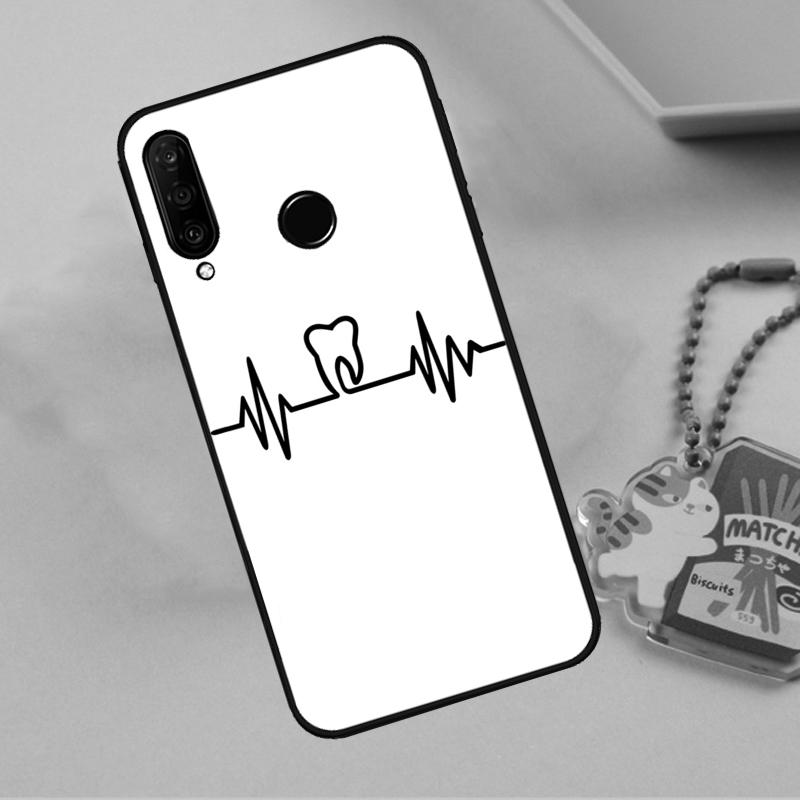 Dentist Dental Tooth For Huawei Nova Y90 Y70 Y60 Y61 Y91 Y72 9 10 SE 12i 12s 11i 5T P60 Pro P20 P30 P40 Lite Case