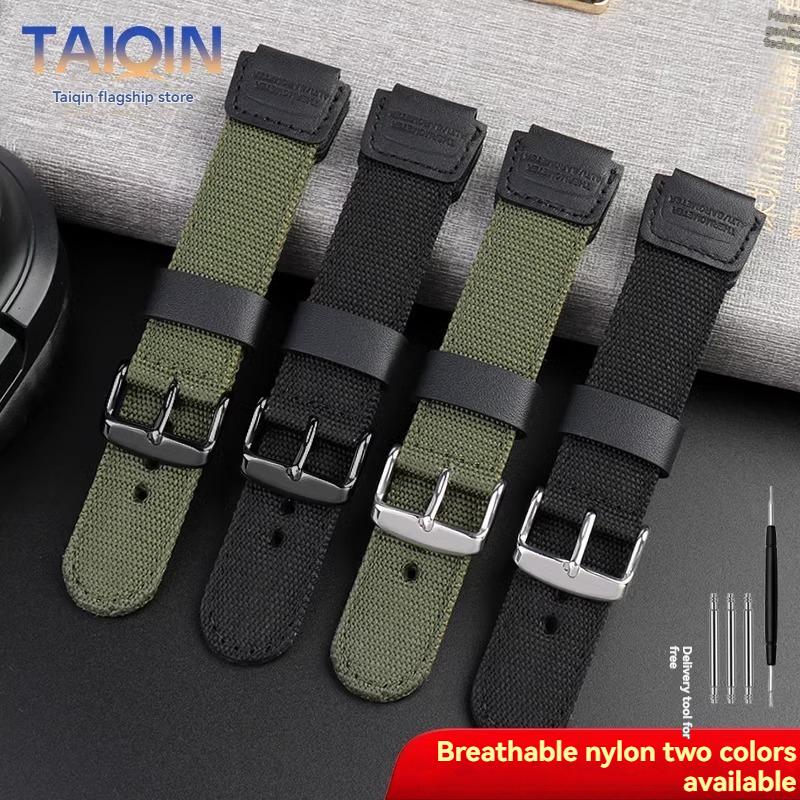 AE1200 Nylonarmband Für CASIO AE-1200 AE-1300 W-216H A158 W-219 Outdoor Sportuhrarmband modifiziert Herren Armband Handgelenkband 18mm