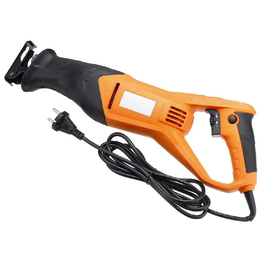 900W Electric Saw Reciprocating Saw for Wood Metal Plasitic Pipe Cutting Power Saw Tool With 2PCS Saw Blades