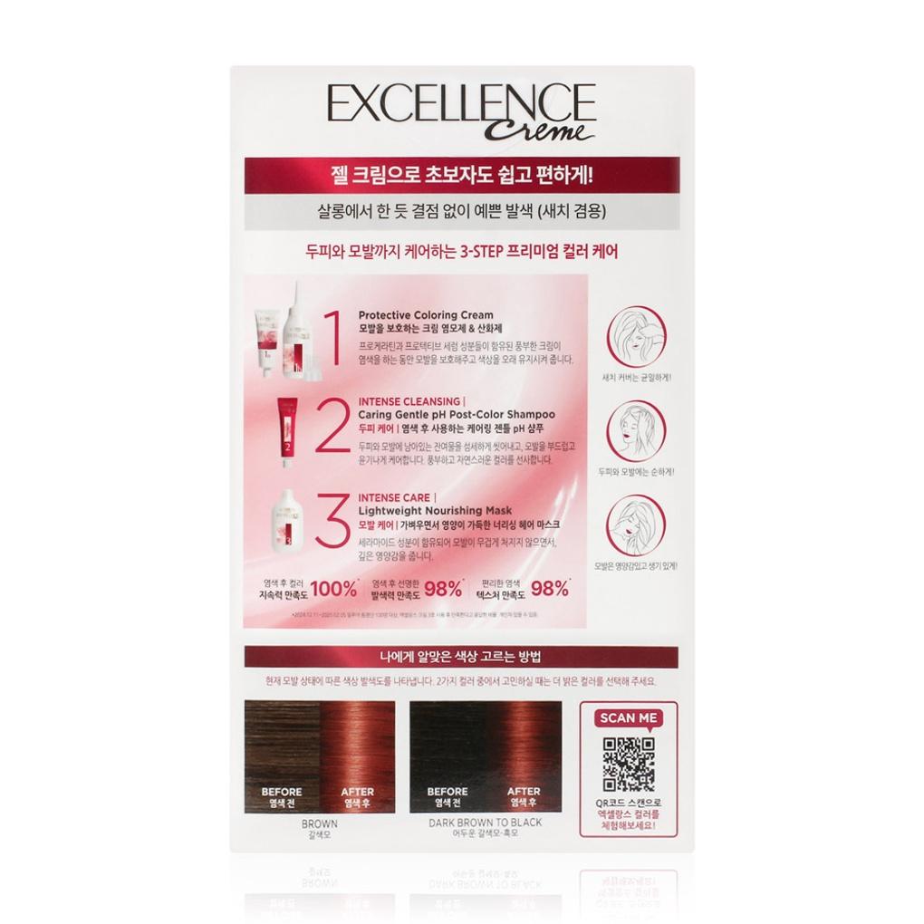 L'Oréal New Excellence Cream Dye 6.66 (Red)