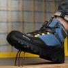 New Fashion  High Top Safety Work Shoes Men Sneakers Steel Toe Cap Anti-Puncture Indestructible Construction Site Boots