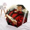 1 Stück Outdoor-Schirm mit Anime-Charakter-Design - Automatisches Öffnen/Schließen, Tragbares 3-fach faltbares Design, 8-Speichen-Eisenrahmen - Perfektes Geschenk für Fans, T