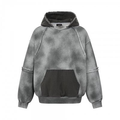 American Vintage Streetwear Hoodie Loose Fit Pullover Sweatshirt Teens