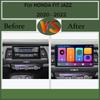 For Honda Jazz 4 Fit 4 2020 2021 Android 14 Carplay Car Radio Multimedia Video Player Navigation Stereo GPS  No 2Din 2Din DVD 5G