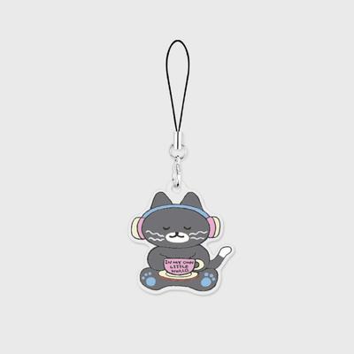 Time Off Hey Cat Phone Strap