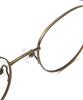 Loulou R Eye 182 Round Hinge Glasses 50 Antic Gold