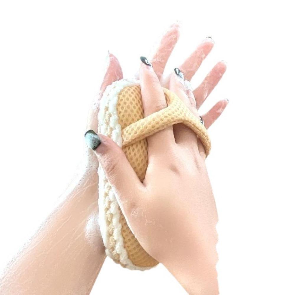 2PCS Non-Scattering Bath Balls Exfoliating Bath Sponge Flip Flops Scrub Towel  Children's Bath