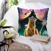 W-Wicked Part One Movie B Pillow Case Square Pillow Bedroom Sofa Leisure Comfort Cushion Car Living Room Home Decoration