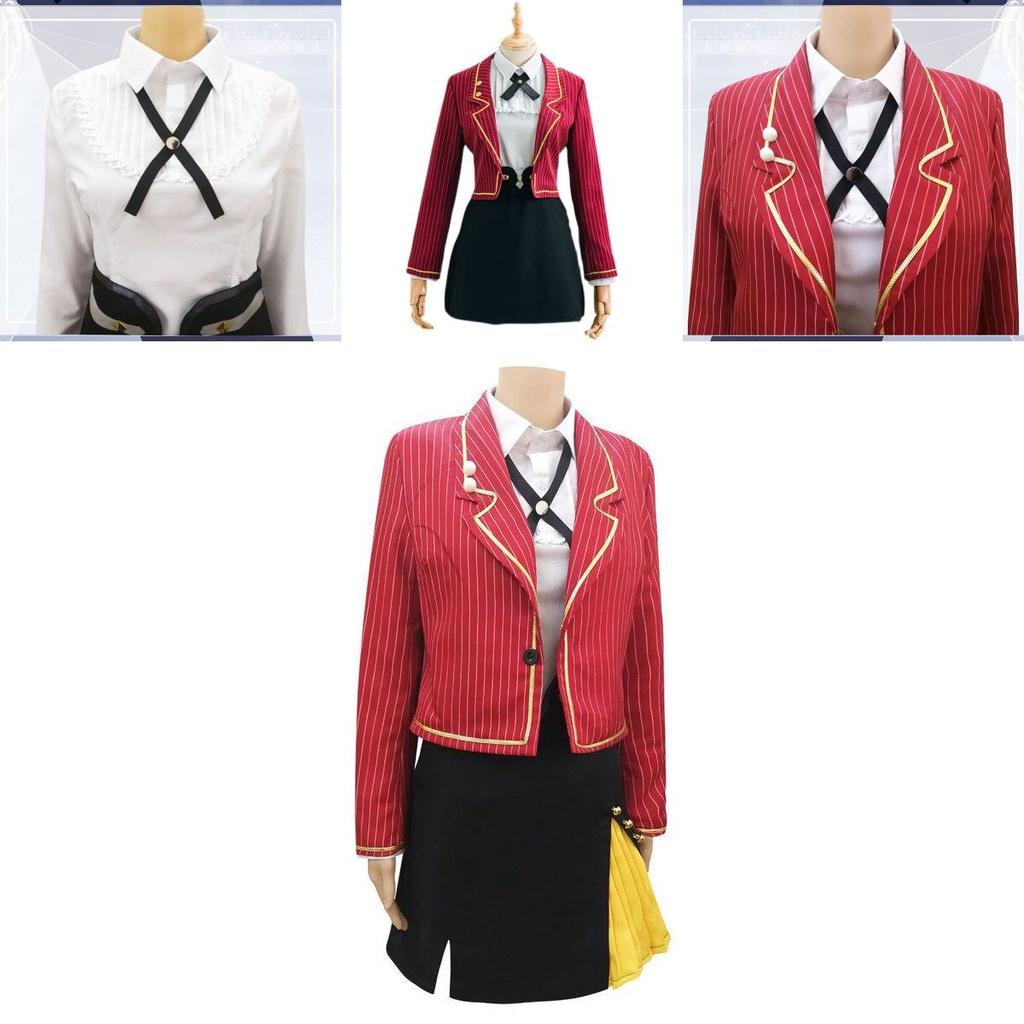 Raven Uniform Full Set Tears Of Themis Cosplay Costume For Women Ideal For Parties