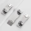 4-inch Hasp Lock for Cabinets and Drawers