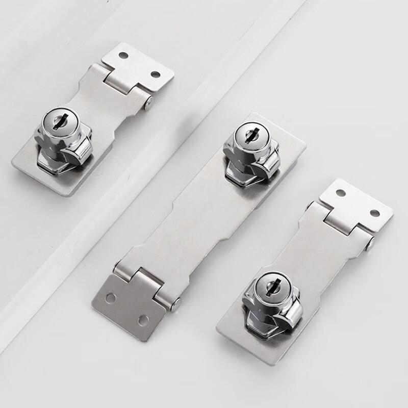 4-inch Hasp Lock for Cabinets and Drawers