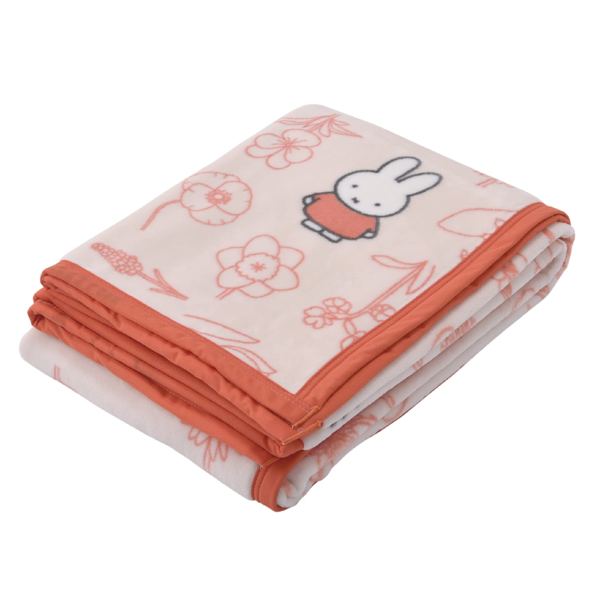 

Одеяло из хлопка Miffy nishikawa 140X200 см, моющееся, цвет Bruna, Bruna DB3619, цветочный узор, сделано в Японии, красное FQ03801004 [Nishikawa] (Часть Fuzz)
