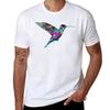Hummingbird Tshirt Casual Minimalist Short Sleeve Top