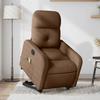 VidaXL Electric Massage Recliner, Relaxation Chair with Adjustable Backrest and Footrest, Salon Seat 3206826