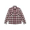 Off-White Check Arrow Flannel Shirt Red Men Tops OMGA133R21FAB0022500