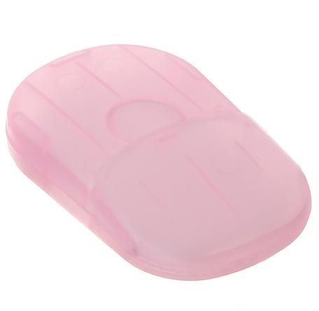 Portable Soap Paper Disposable Travel Camping Mini Cleaning Soaps for Washing Cleaning Hand for Outdoor Hiking Outdoor Supplies