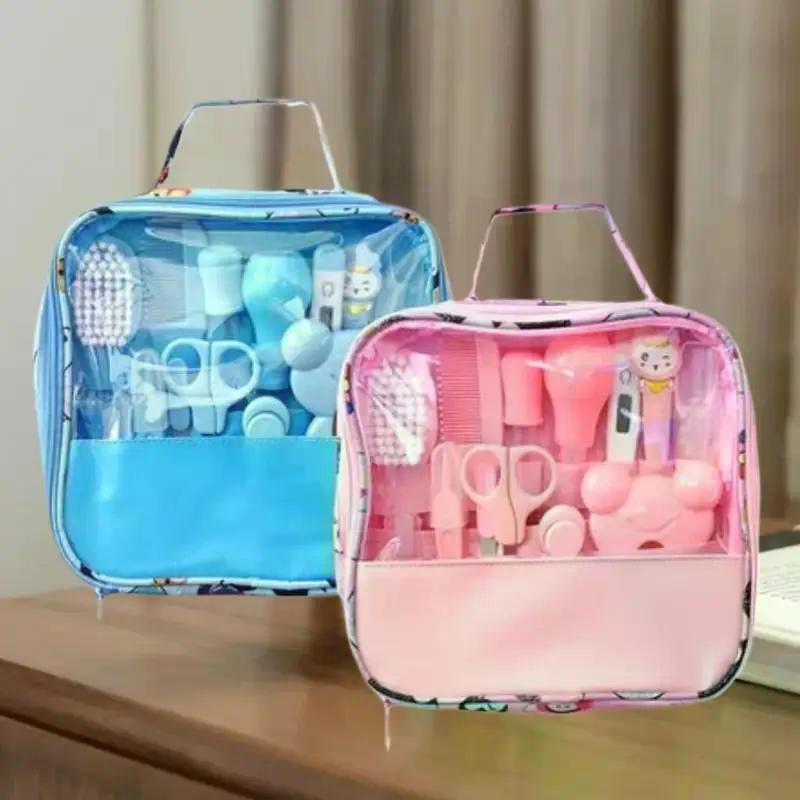 13pcs Comb Grooming Baby Care Kit Baby Portable Tool Grooming Nail Care Set