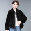 XUEXI Women's Faux Mink Fur Short Winter Coat