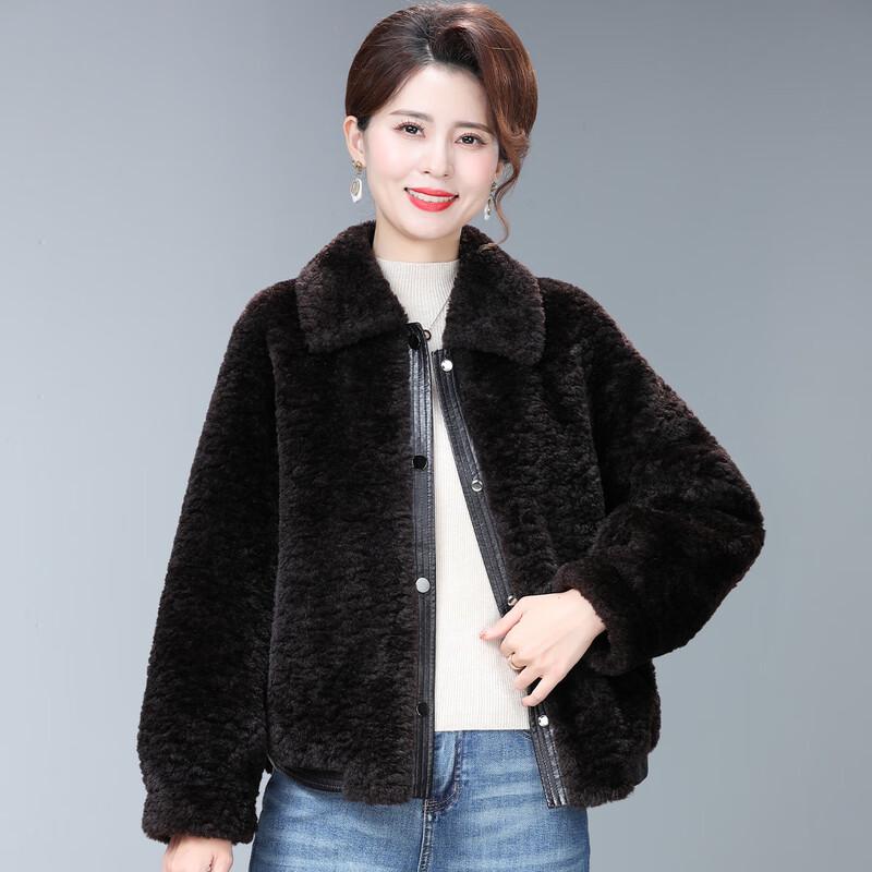 XUEXI Women's Faux Mink Fur Short Winter Coat