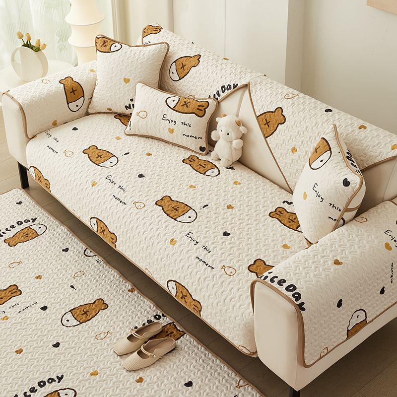 

Ткань Хлопок Кожа Диван Полотенце Подушка для сиденья Нескользящая Круглый год Нейтральный Современный Минималистичный Чистый Чехол Для сидения Защита от царапин Пасторальный Чехол Twill cotton small fish 70 * 70cm