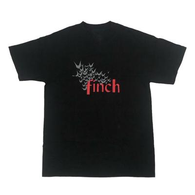 HOT! Finch Band Logo Black Cottn Shirt Full Size S-5XL Unisex BS355 Unisex T-Shirt