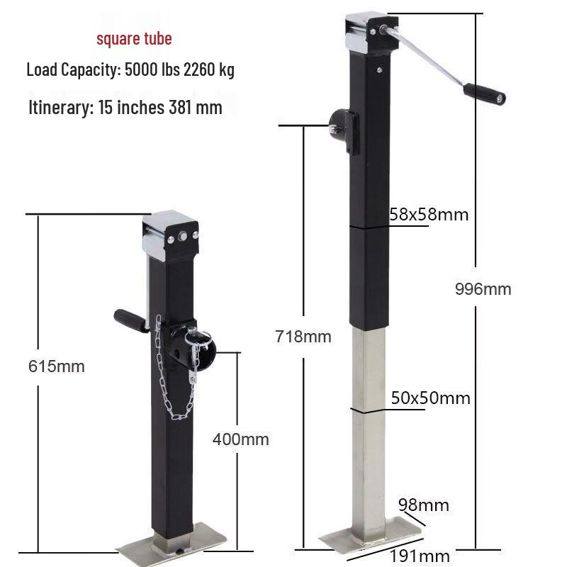 Aokewen 5000 lbs RV Jack with Hand Crank
