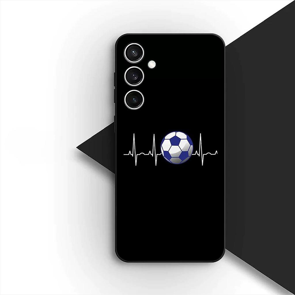 for Apple iPhone 16 14 15 Plus 11 Pro Max 16E ProMax + 16Plus 15+ 14+ Phone Cover Soft Case Soccer No 10 5 7 Football No10