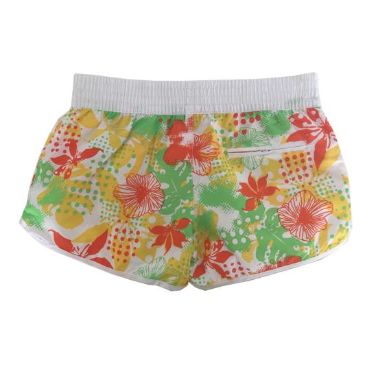 Women Swimming Trunks Quick-Drying with Elastic Waistband Lightweight Beach Shorts Loose Fit Bright