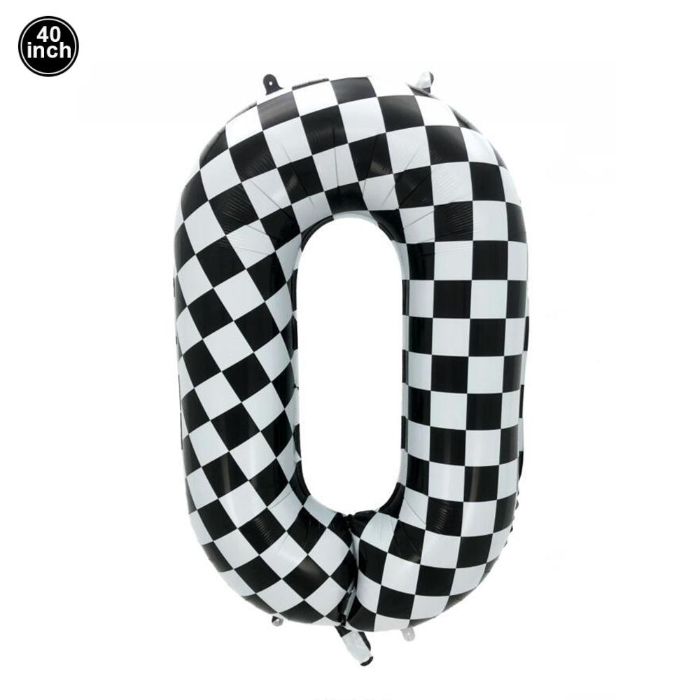 Black & White Checkered Flags Race Car Happy Birthday Banner Tablecloth Kids Boys Racing Car Birthday Party Decorations Supplies