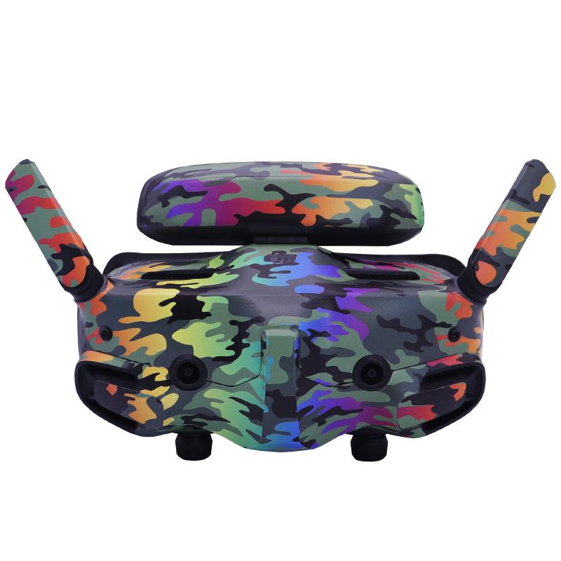 Colorful Stickers for DJI Avata 2 Goggles 3 Sticker Glasses Full Protection PVC Stickers for DJI Avata 2 Drone Accessories