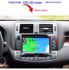 Compatible with Toyota 13th/14th Gen Crown: 9.7-inch Vertical Screen Smart Central Control GPS Navigation System