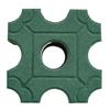 1Pcs 9 Holes Hollow Grass Paving Brick Mould Concrete Path Maker Mold  For Lawn Patio Yard Garden