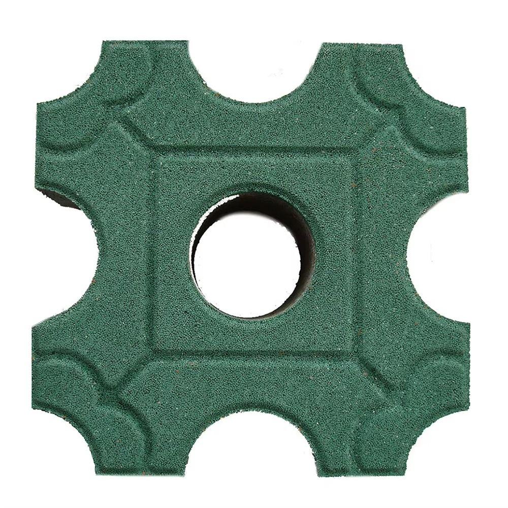 1Pcs 9 Holes Hollow Grass Paving Brick Mould Concrete Path Maker Mold For Lawn Patio Yard Garden