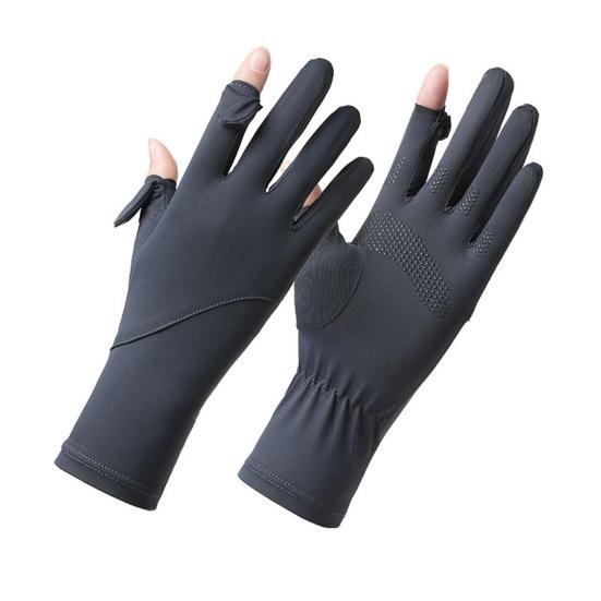 UV Protection Cooling Sun Protection Slip Palm Gloves Full Finger Gloves Anti Ultra