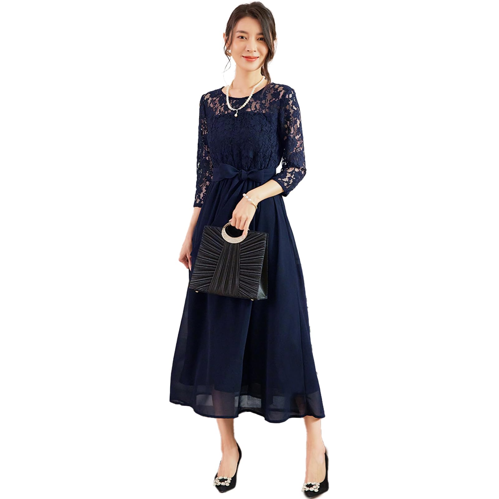 

Вечернее платье Платье Свадебное платье Формальное платье для свадеб [Ludus Felix] - Цельное - - (М, ВМС)