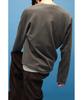Haechinglum Dolman Sleeve Tee Dyed Charcoal