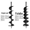 Gasoline-Powered Spiral Earth Auger Drill Bit for Planting and Digging